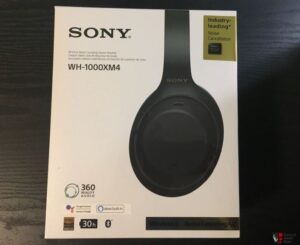Buy Sony WH 1000XM4 Noise Cancelling Headphones With Fast Shipping