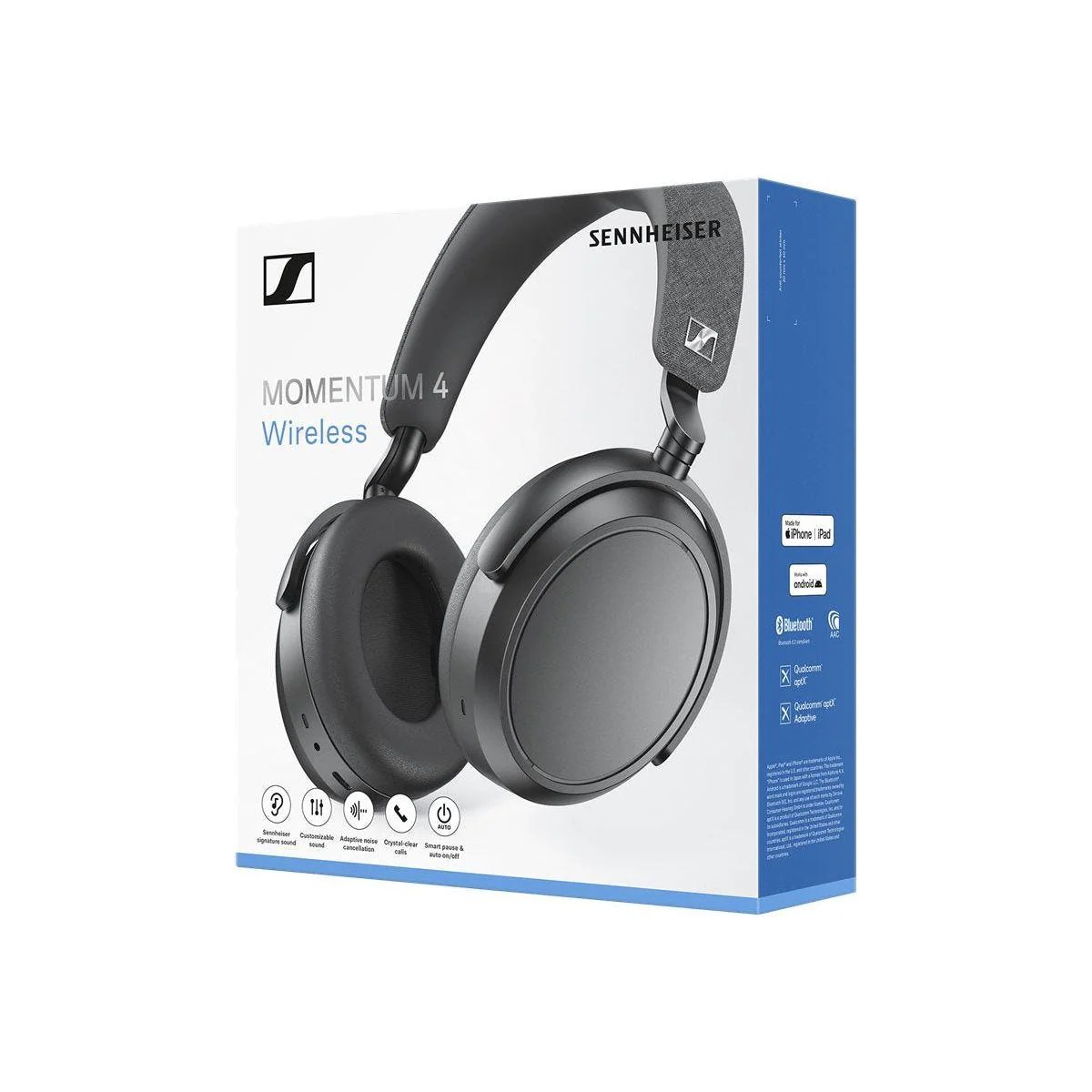 Order Sennheiser Momentum 4 Wireless Headphones With Premium Sound